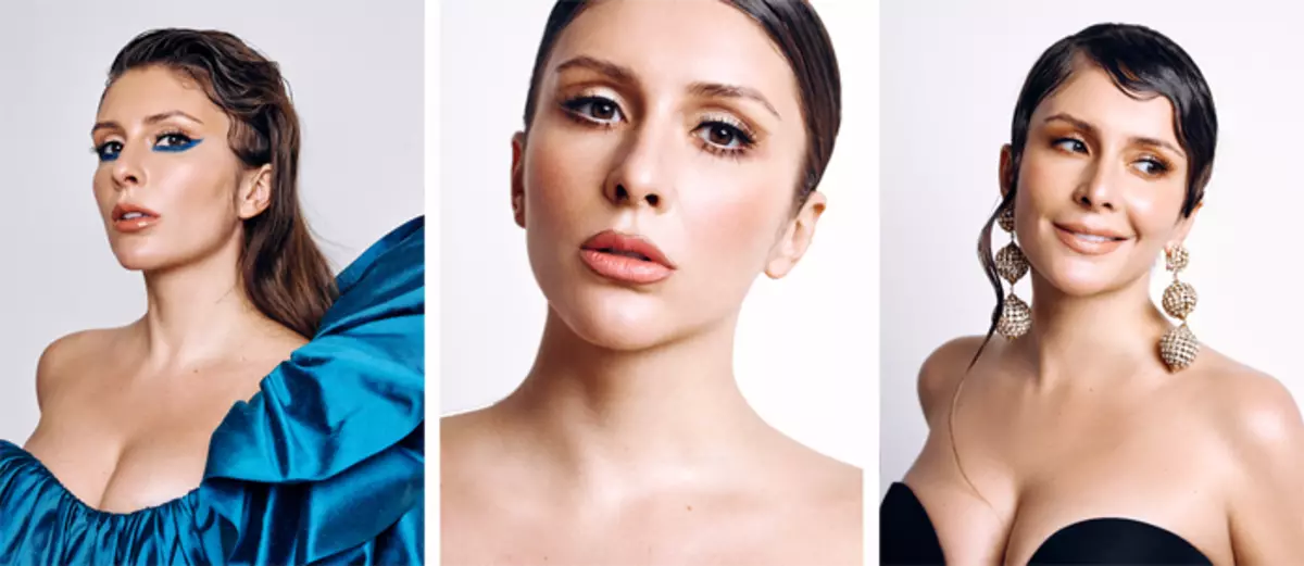 Skådespelerska Valery Kozhevnikova och Makeup Artist Oksana Laskina visade hur man skapar tre aktuella vårintensiva bilder