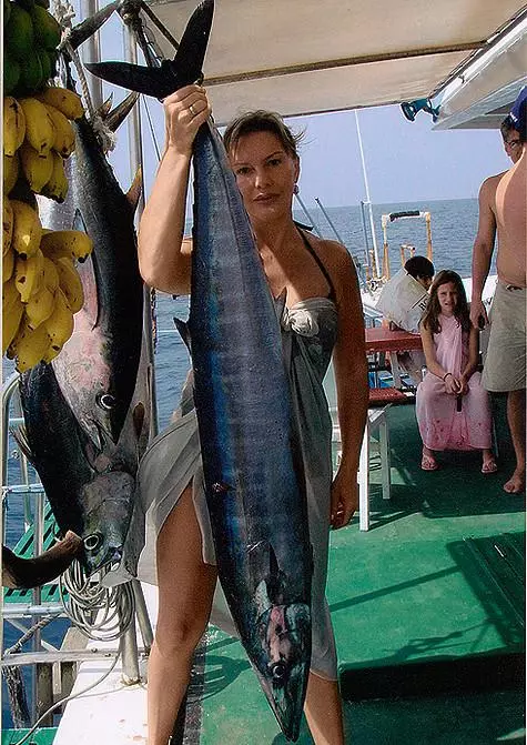 Kalapüük on üks paljudest näitlejahobidest. Foto: Elena Probrovaya isiklik arhiiv.