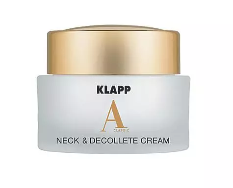 목 및 구역 데모 렛 크림 Klapp Cosmetics GmbH에서 Classic Neck & Dekollete 크림. ...에