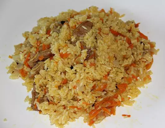 د شیف فخیت څخه ترکیب PLOV