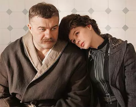 Med Mikhail Porechenkov. Ram från filmen