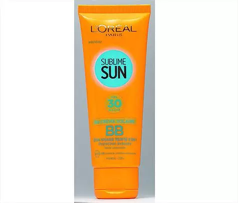 Suncreen BB CACKE "SIMPECUCK Tan" Sup Sup mai L'Oreal Patis. .