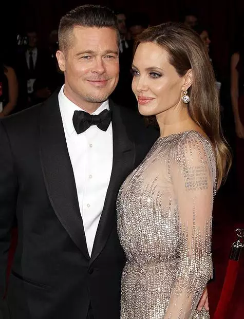 Brad Pitt un Angelina Jolie. Foto: Rex funkcijas / fotodom.ru.