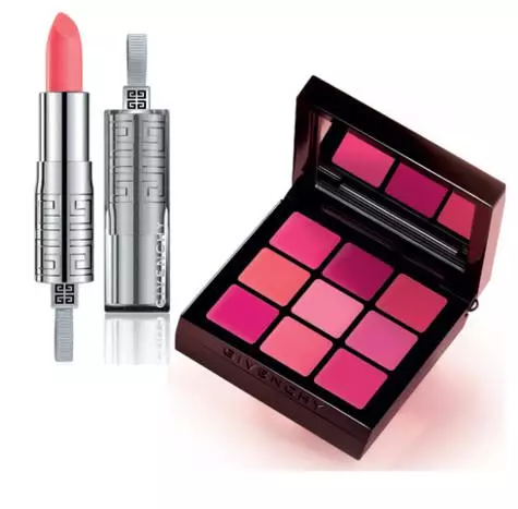 Bi alîkariya Neh-rengîn a Lip Palette û Skull Prismissime Pink Euphoric ji Givenchy dikare di nav çend hûrdeman de were veguheztin. .