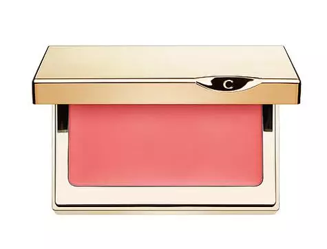 As jo ​​kontakt opnimme mei de hûd, crème blush multi-blush út Clarins draaie yn in ljochtpoeder. .