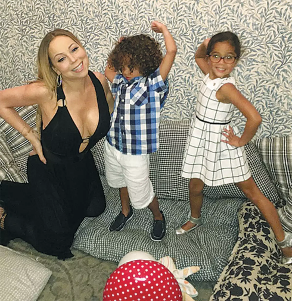 Mariah Carey երեխաների հետ