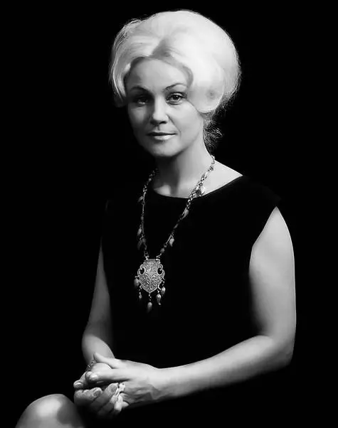 ידוענים רבים נבדקו על ידי אהבת טטיאנה, כי היא היתה אחת מלך יופיו של הקולנוע הסובייטי. צילום: ארכיון אישי של טטיאנה Konyukhova.